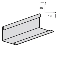 Пристенный молдинг ARMSTRONG Bajkal Zn 3000х19x19мм, белый