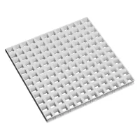 Грильято GL-15 ячейка 50x50, высота 37 мм, ширина 15 мм, белый матовый