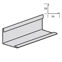 Пристенный молдинг ARMSTRONG Retail Zn 3000х19x24 мм, белый