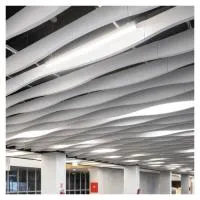 Армстронг OPTIMA Baffle CURVES Прямоугольный 1800x400мм, белый